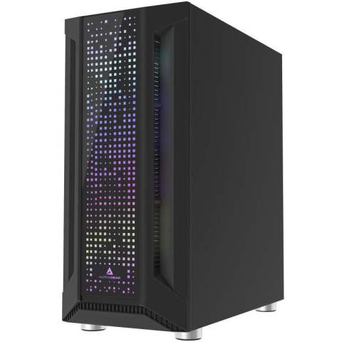 Carcase - Carcasa ALPHAGEAR Trickster RGB, Mid Tower, Black