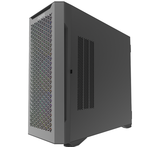 Carcasa AQIRYS AQUILLA, RGB, Mid Tower, Black [1]