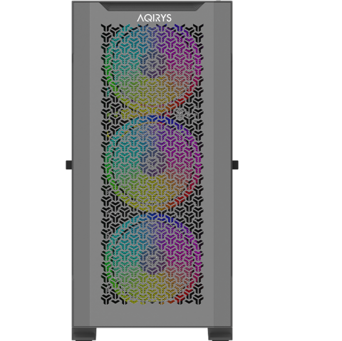 Carcasa AQIRYS AQUILLA, RGB, Mid Tower, Black [2]