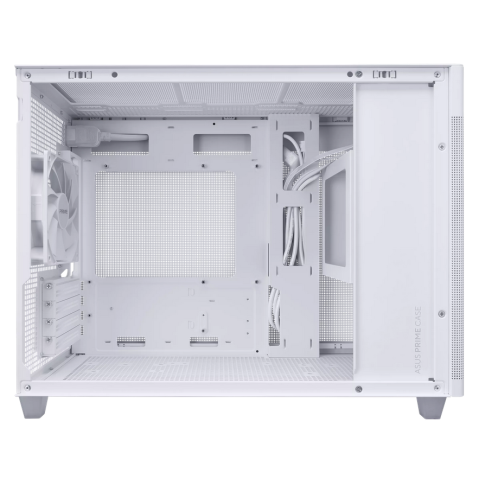 Carcasa ASUS AP201 PRIME CASE TG WHITE, Mini Tower, White [2]
