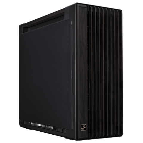 Carcase - Carcasa ASUS ProArt PA602 Wood Edition Metal Panel, RGB, Mid Tower, Black