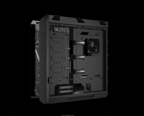 Carcasa ASUS ROG Strix Helios II GX601S, RGB, Mid Tower, Black [4]