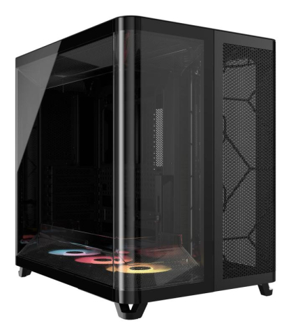 Carcase - Carcasa CORSAIR AIR 5400 RS-R ARGB, RGB, Mid Tower, Black