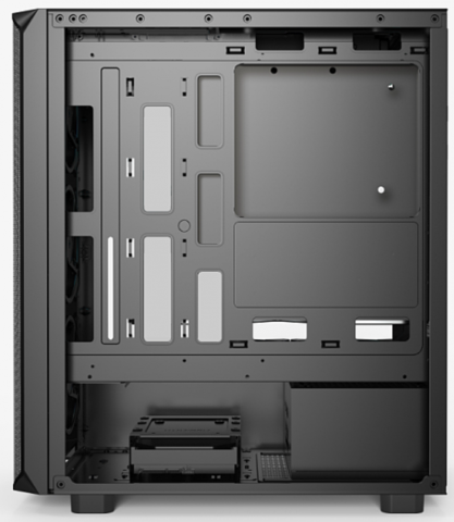 Carcasa gaming Serioux Vanguard, fara sursa, tip middle tower, capac superior cu filtru magnetic de praf, panoul lateral: sticla securizata, sasiu: SPCC 0.5T, USB2.0x2+HD Audio, USB 3.0 x1, porturi re [2]