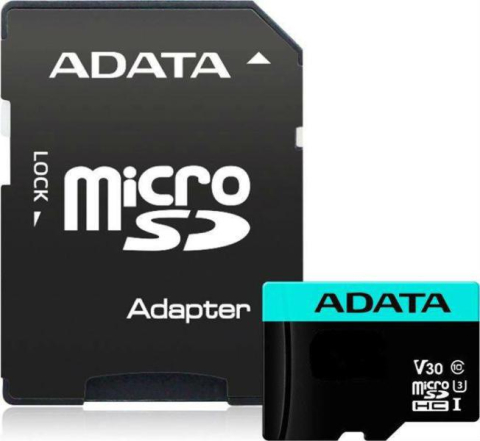 Carduri memorie - Card de Memorie MicroSDXC Adata 256GB, Adaptor SD, Class 10