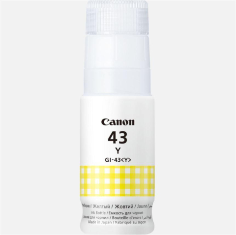 Imprimante, Scanere & Consumabile - Cartus CANON GI-43Y, Yellow