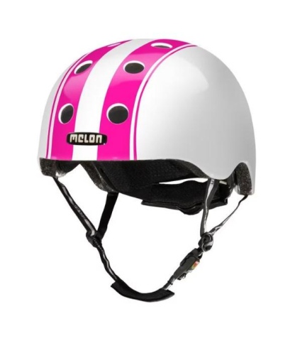 Accesorii ciclism - CASCA MELON DOUBLE PINK WHITE XL-XXL