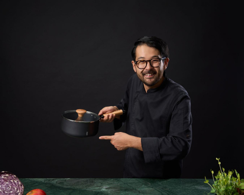 CASEROLA ALUMINIU + CAPAC 20X9.5 CM, 2.7L, RIKITO WATANABE, SAMURAI GOURMET, COOKING BY HEINNER [7]