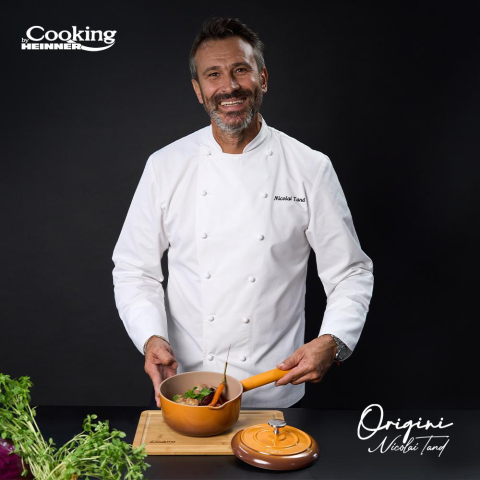 CASEROLA ALUMINIU TURNAT + CAPAC 18x8.5 CM, 1.8 L, NICOLAI TAND, ORIGINI, COOKING BY HEINNER [6]