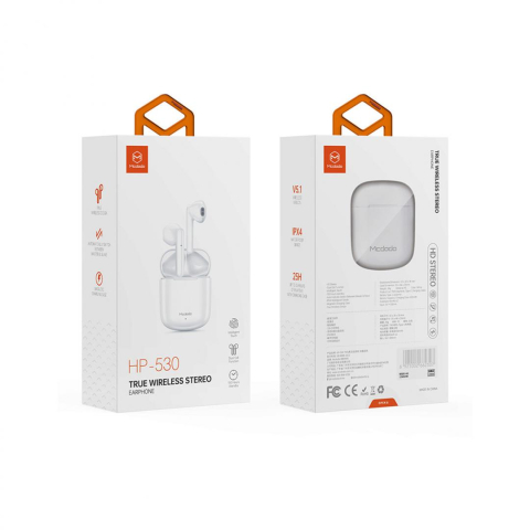 Casti In-ear MCDODO Teana Series, Wireless, Alb [3]