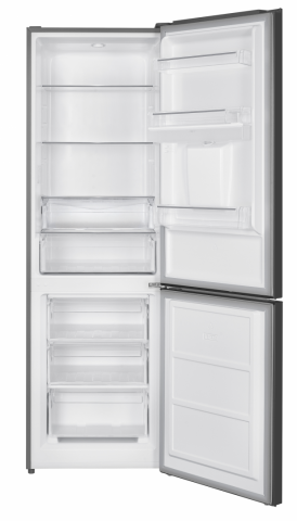 Combina frigorifica HEINNER HC-HM313XWDE++, 313 l, Clasa E, Dozator apa, Aspect inox [1]