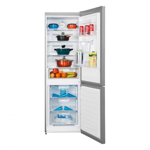Combina frigorifica HEINNER HCNF-V291SWDE++, No Frost, 294 l, Clasa E, Dozator apa, Argintiu [6]