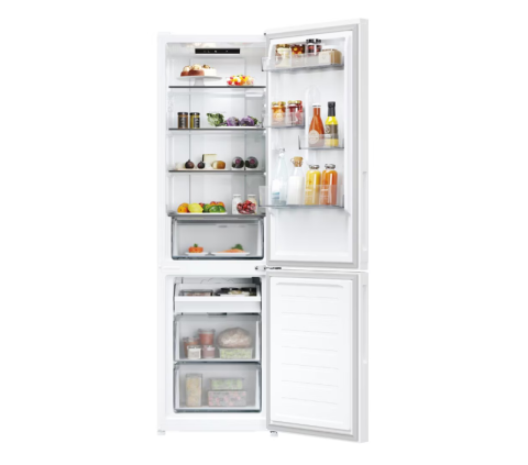 Combina frigorifica CANDY CNCQ2T518EW, No Frost, 279 l, H 182 cm, Clasa E, Wi-Fi, alb [2]
