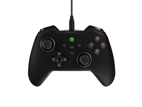 Controller cu fir Genesis Mangan 300, interfata USB, 19 butoane, negru [3]