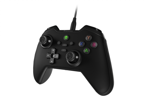 Controller cu fir Genesis Mangan 300, interfata USB, 19 butoane, negru [9]