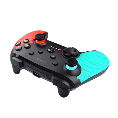 Controller wireless Trust Muta pentru consola Nintendo Switch, 15 butoane, controale: A, B, X, Y, L1, L2, L3, R1, R2, R3, reset, 8-way, start, select, d-input, multicolor [3]