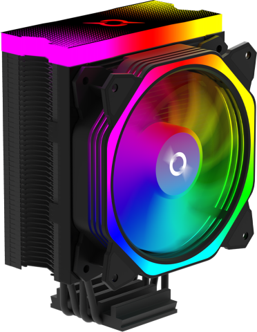Cooler Procesor AQIRYS URANUS ARGB, Aer, 12 cm, aRGB [2]