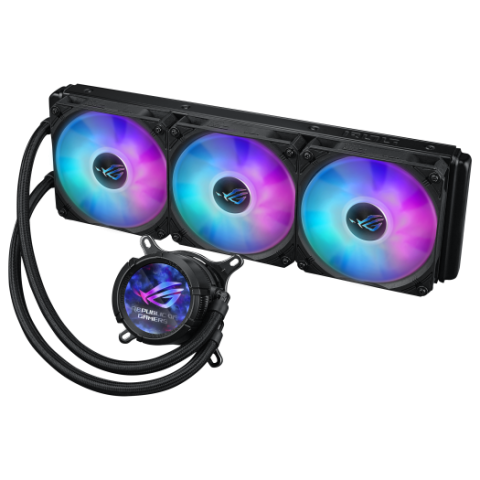 Cooler Procesor ASUS ROG Strix LC III 360 ARGB, Lichid, 12 cm, 3 ventilatoare, aRGB [1]