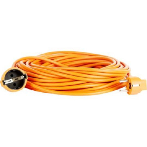 Iluminat & electrice - Cordon Bachmann Fisa+Priza tip SCHUKO, cablu HO5VV-F 3G1, 20m, culoare orange;