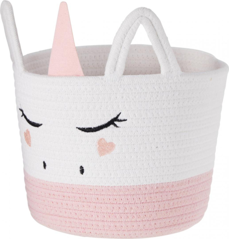 Textile de exterior - Cos din sfoara,25x18, Unicorn