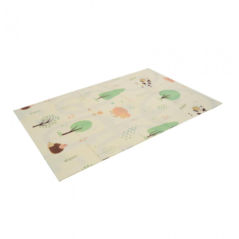 Covor de joaca pentru copii U-Grow, din spuma, pliabil, 2 fete, impermeabil, izolant, 120 x 180 x 1 cm, circuit [3]