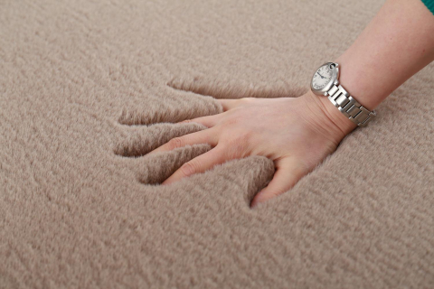 Covor Heinner Shaggy soft blanita Maro 50x90 cm [3]