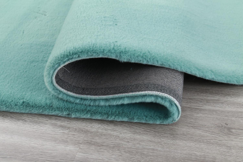 Covor Heinner Shaggy soft blanita Turcoaz 200x300 cm [3]