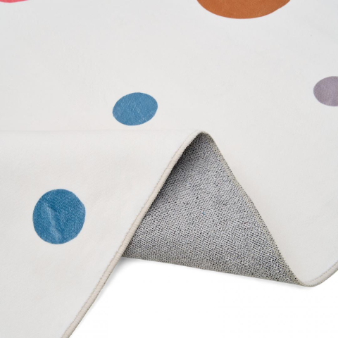 Covor printat, BUBBLE 160x230 cm, lavabil cu spate antialunecare, inaltime fir 3mm [1]