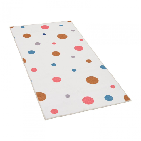 Covor printat, BUBBLE 70x140 cm, lavabil cu spate antialunecare, inaltime fir 3mm [2]