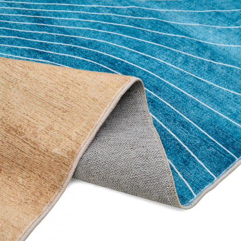 Covor printat, FLOW 70x140 cm, lavabil cu spate antialunecare, inaltime fir 3mm [1]
