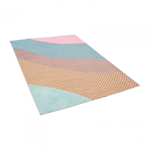 Covor printat, RAINBOW 200x300 cm, lavabil cu spate antialunecare, inaltime fir 3mm [2]