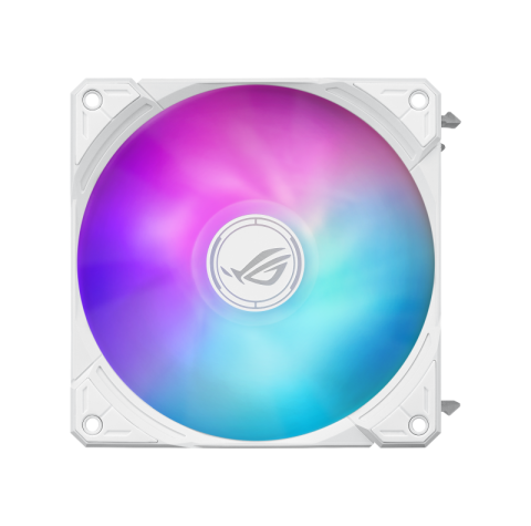 Coolere Procesor - Cooler Procesor ASUS ROG Ryuo IV SLC 360 ARGB White Edition, Lichid, 12 cm, 3 ventilatoare, aRGB