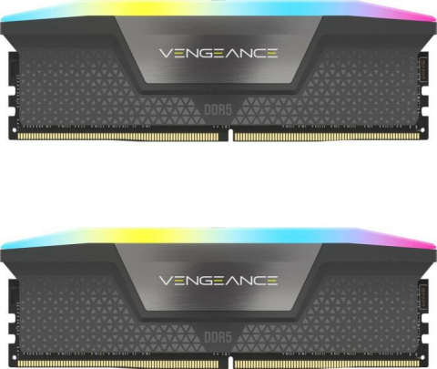 Memorie RAM Corsair, RGB, DIMM, DDR4, 32GB, 6000MHz, 1.4V, CL30, Kit of 2, Vengeance [1]