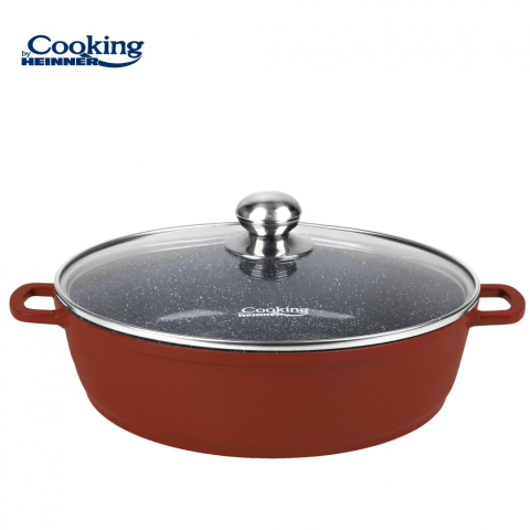 Casa & Bricolaj - CRATITA ALUMINIU+CAPAC 40x9.8CM, 11 L, CALABRIA, COOKING BY HEINNER