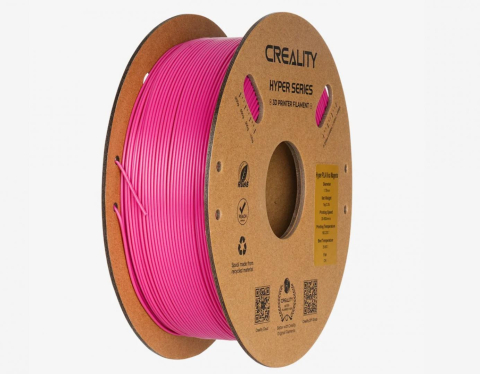 Accesorii imprimare 3D - CREALITY 3D FILAMENT HYPER-PLA MAGENTA, 1 KG.Compatibil cu imprimante 3D cu tehnologie FDM.