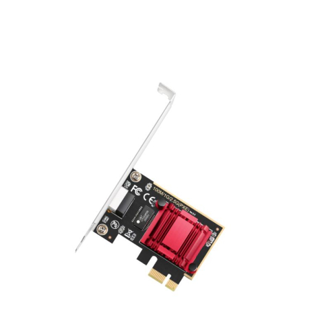PC, Periferice & Software - CUDY 2.5Gbps PCI Express Adapter, Realtek Chipset, 2.5G/1000M/100M/10M Auto Adaptive, IEEE802.3ad, IEEE802.3az, IEEE802.1Q, IEEE802.1p, IEEE 802.3x Flow Control, IEEE802.3z, IEEE802.2,Jumbo Frame, Com