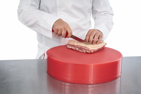 CUTIT DEZOSAT PROFESIONAL 18 CM, ROSU, CHEF LINE, COOKING BY HEINNER [3]