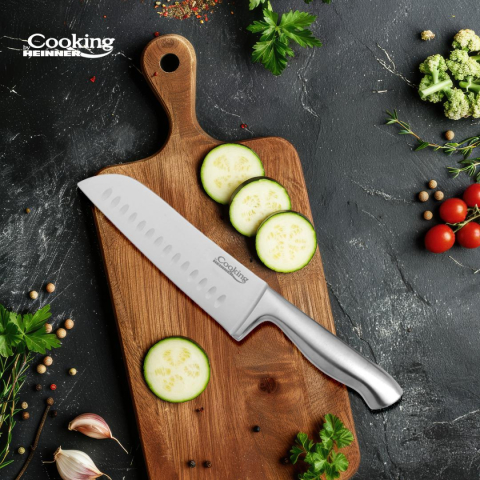 CUTIT SANTOKU 18 CM, STONE CHEF [2]