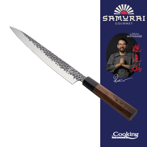 Cutite & seturi - CUTIT SASHIMI 24 CM, RIKITO WATANABE, SAMURAI GOURMET, COOKING BY HEINNER