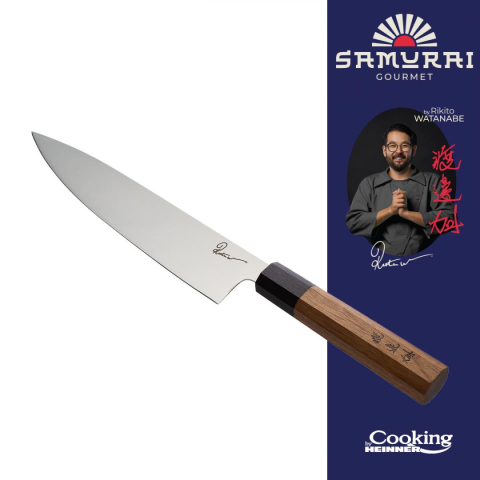 Cutite & seturi - CUTITUL BUCATARULUI 20 CM, RIKITO WATANABE, SAMURAI GOURMET, COOKING BY HEINNER