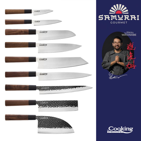 CUTITUL BUCATARULUI 20 CM, RIKITO WATANABE, SAMURAI GOURMET, COOKING BY HEINNER [3]