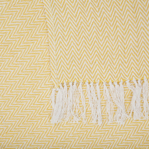 CUVERTURA PLED 160X200 CM ZIG YELLOW [2]
