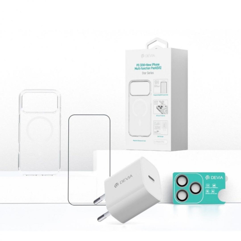 Accesorii - Devia Set 4 in 1 iPhone 17 Pro Max