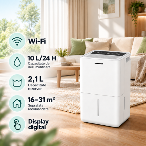 DEZUMIDIFICATOR HEINNER HDU-M10FWIFI [4]