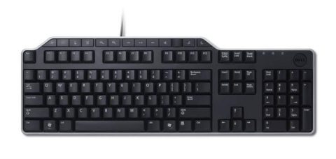 Periferice PC - Tastatura DELL KB522, USB, Negru, US International