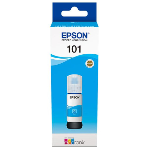 Imprimante, Scanere & Consumabile - Cartus Epson 101 ECOTANK, Cyan