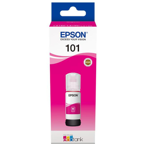 Imprimante, Scanere & Consumabile - Flacon cerneala Epson 101 ECOTANK, Magenta