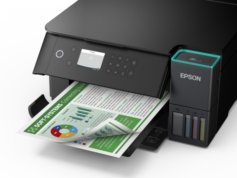 Multifunctional inkjet EPSON EcoTank L6360, CISS, format A4, Color, Duplex, USB + LAN + Wi-Fi [3]