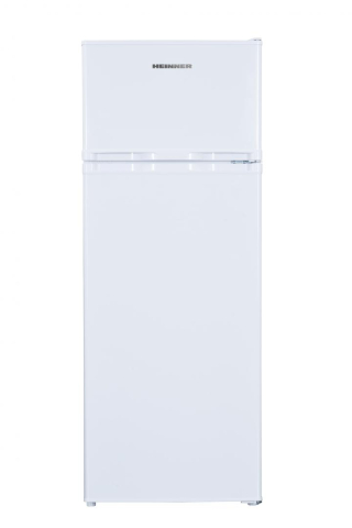 Frigidere - Frigider cu doua usi HEINNER HF-H2206E++, 206 L, Clasa E, Alb