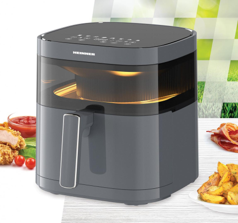 FRITEUZA CU AER CALD HEINNER DualHeat HAF-B6GRY17LG [4]